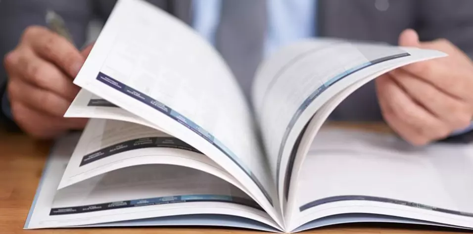 reading a publication