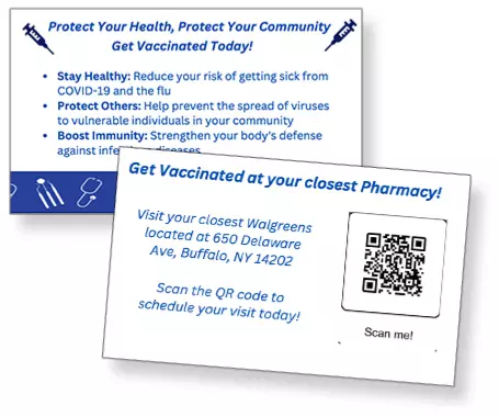 ACC's Ub Vax cards