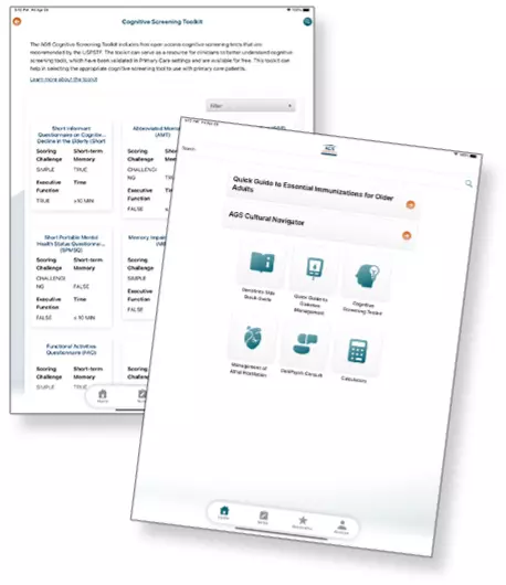 AGS Brings Immunization Guidance for Older Adults to the iGeriatrics App